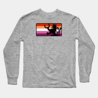 An Tir Pride - Lesbian - Oblong Long Sleeve T-Shirt